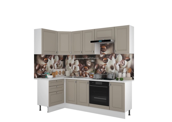 Кухонный Гарнитур Елена МДФ 1200 х 2400 мм/Разные Цвета