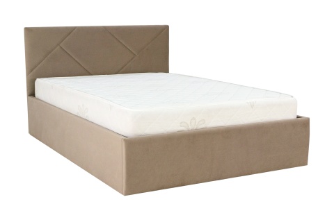 Кровать Лима светло-коричневая