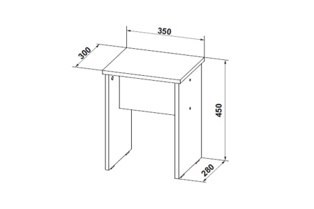 Комплект табуретов Барн дуб золотой